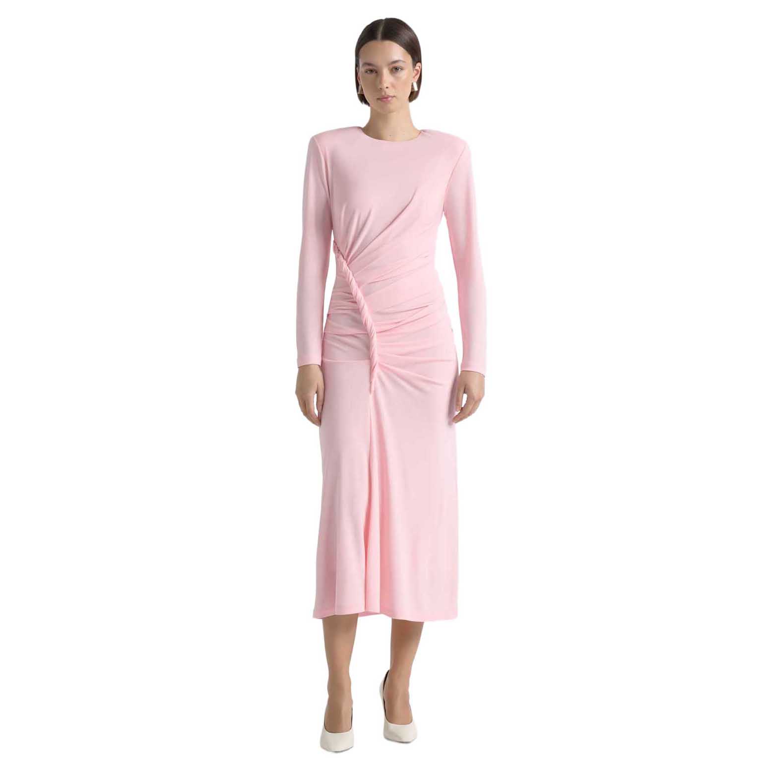 Cue Twist Midi Dress
